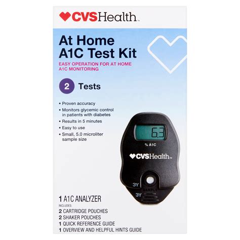 Working together, we can have a real-time picture of your health to give you customized advice and care in whatever. . Cvs a1c test